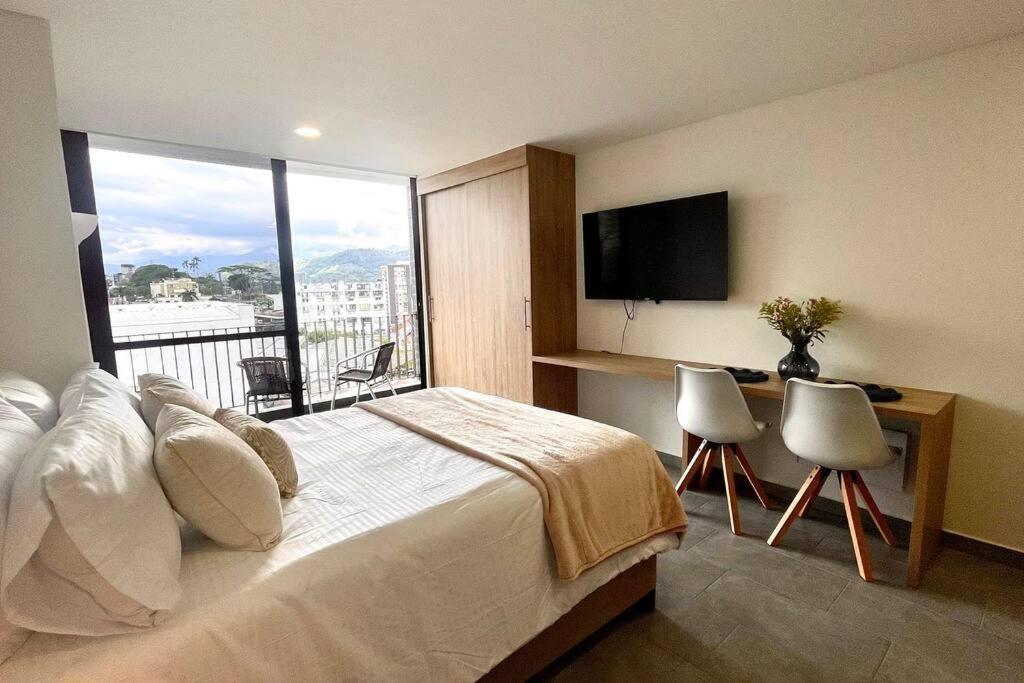 Vista Unica Y Cerca Al Mall Apartamento